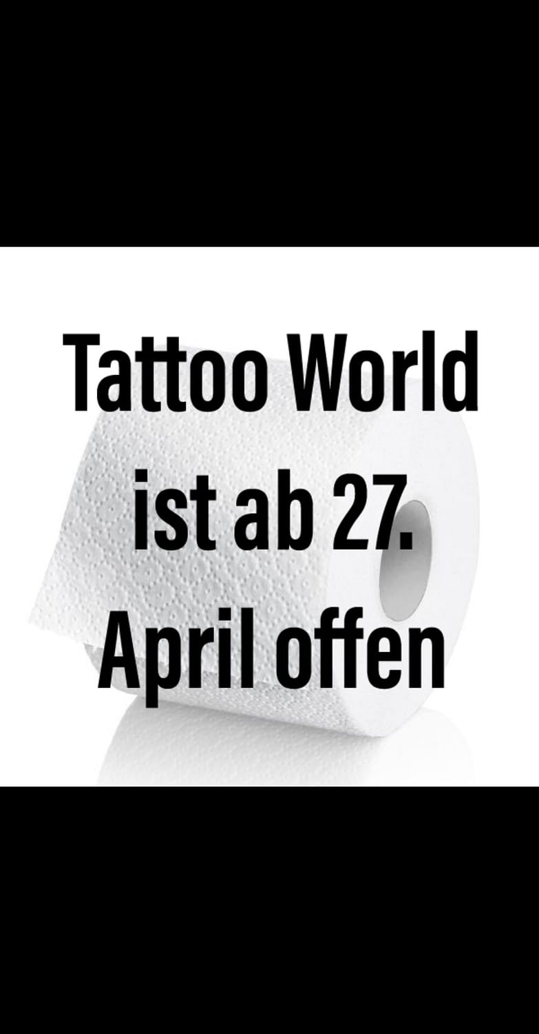 Tattoo World ist ab 27.4. offen