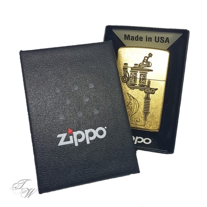 zippo box tattoo world