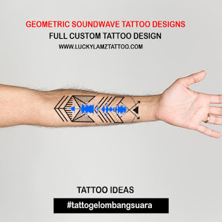 Soundwave Tattoo Geometric